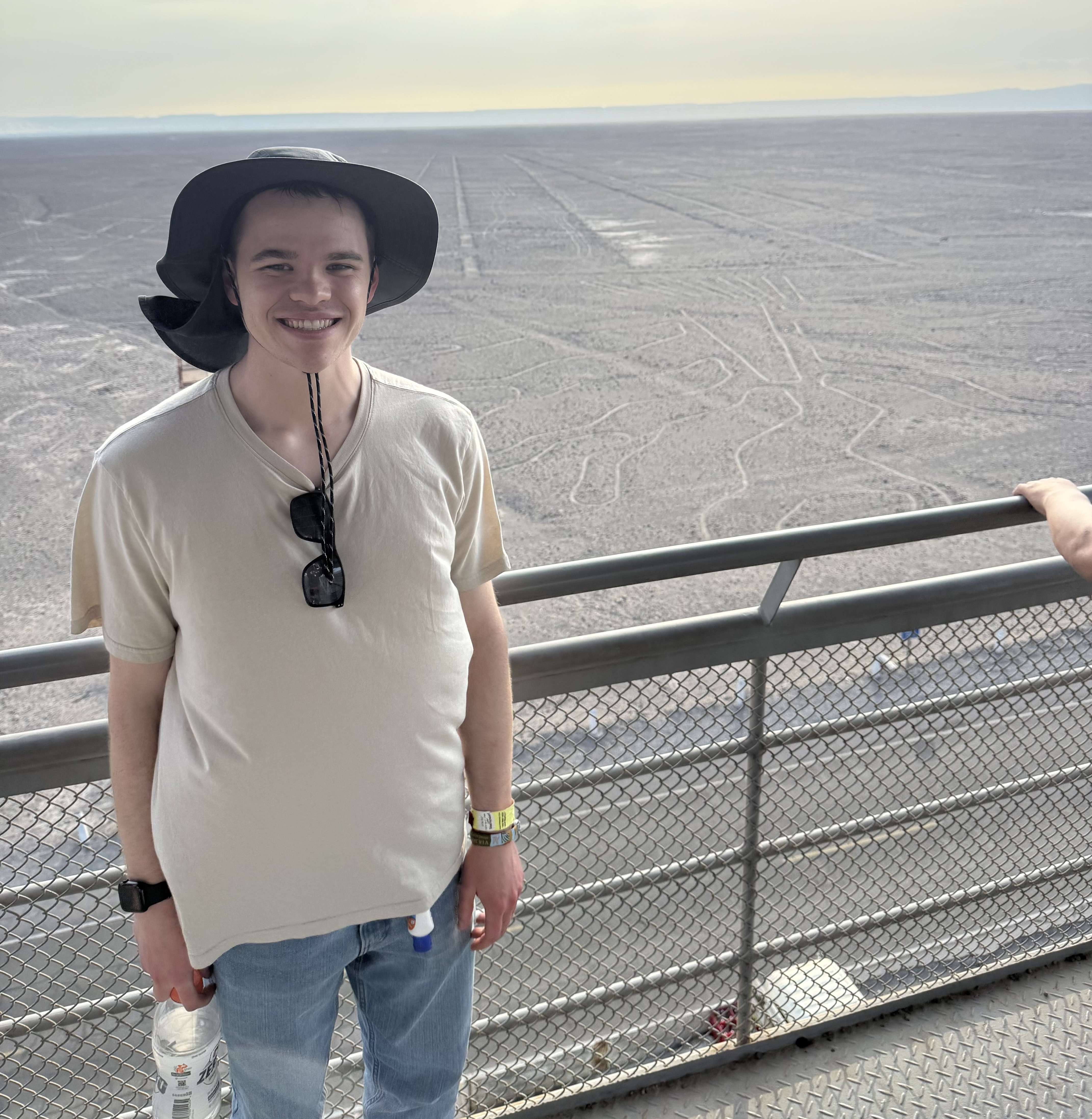 View of the Nazca Lines