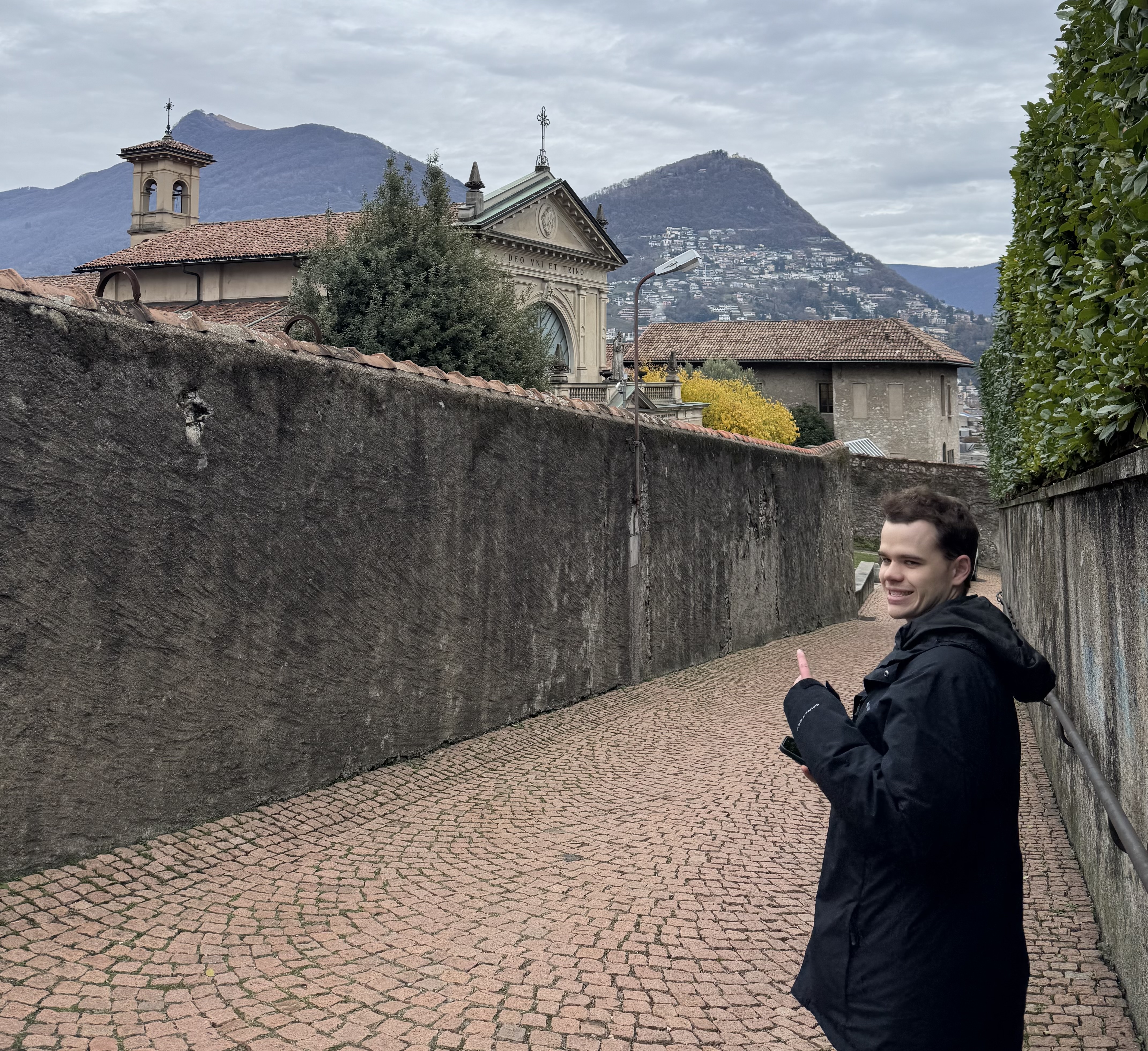 Walking the streets of Lugano